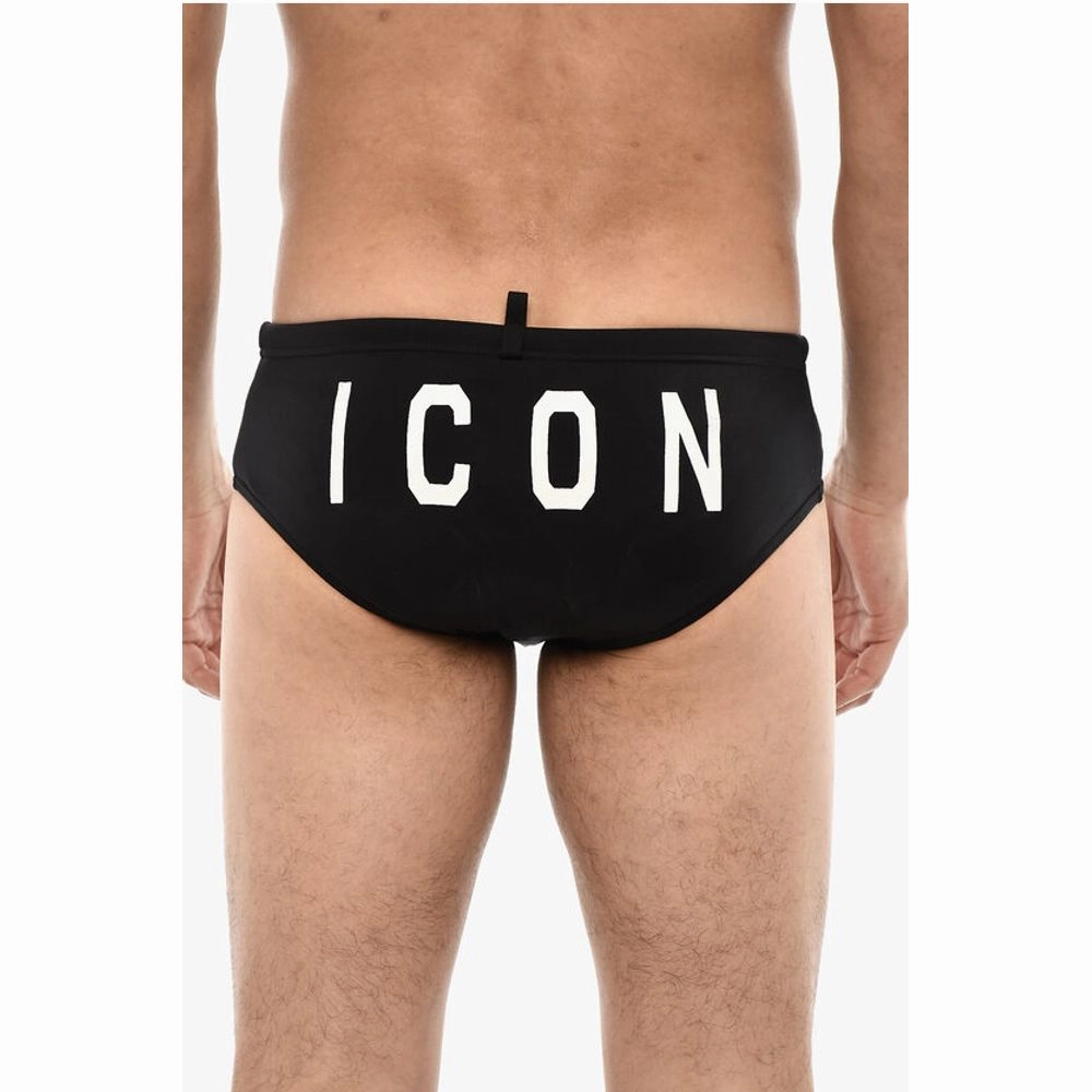 Dsquared Slip ICON Swimsuit With Men's Drawstrings