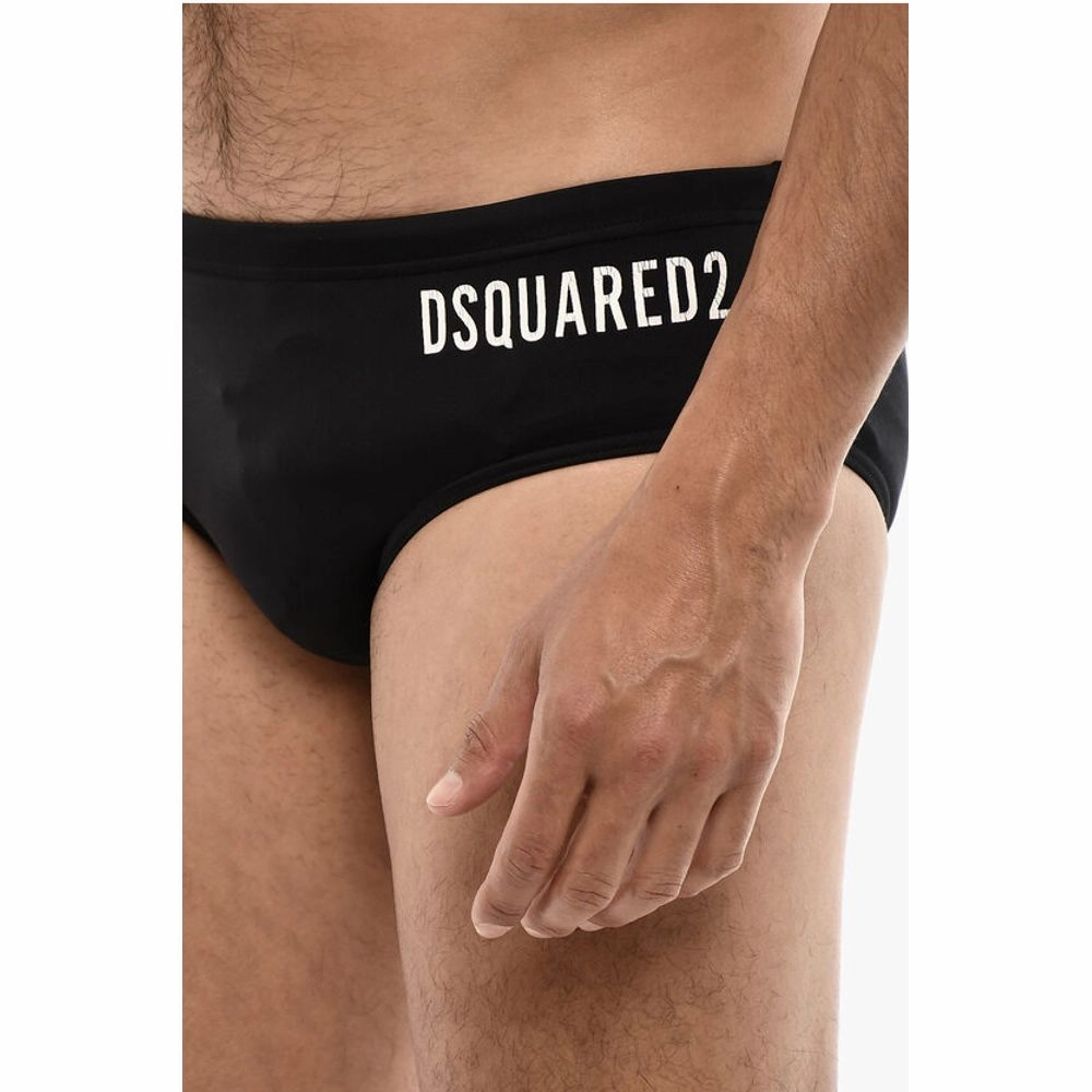 Dsquared Slip ICON Swimsuit With Men's Drawstrings