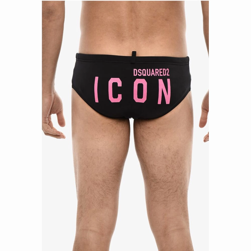 Dsquared Slip ICON Swimsuit With Men's Drawstrings
