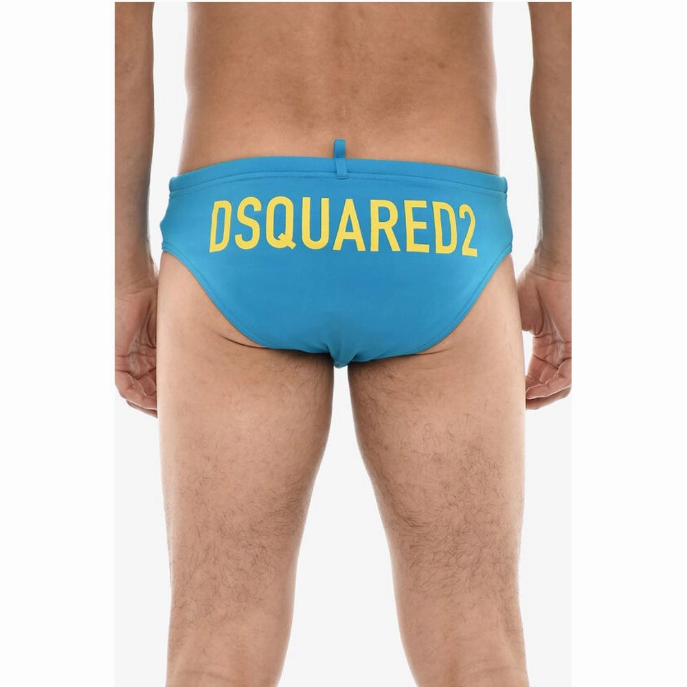 Dsquared Swim Brief with Contrasting Men's Logo