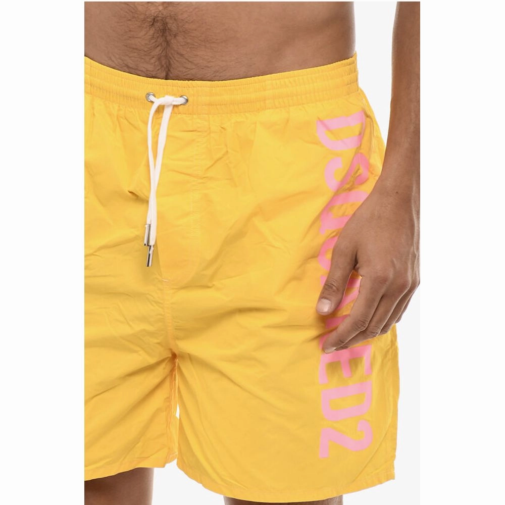 Dsquared Swim Short with Contrasting Men's Logo