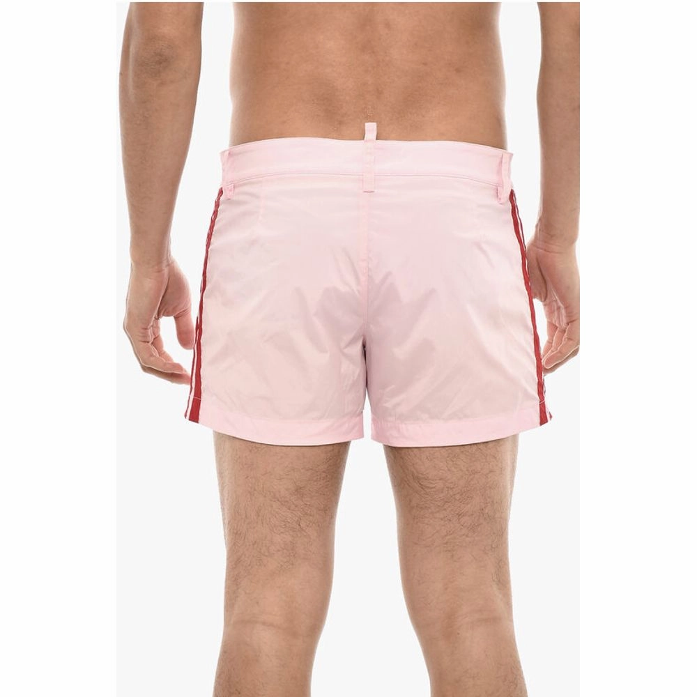 Dsquared Swim Shorts With Contrasting SIde Men's Bands