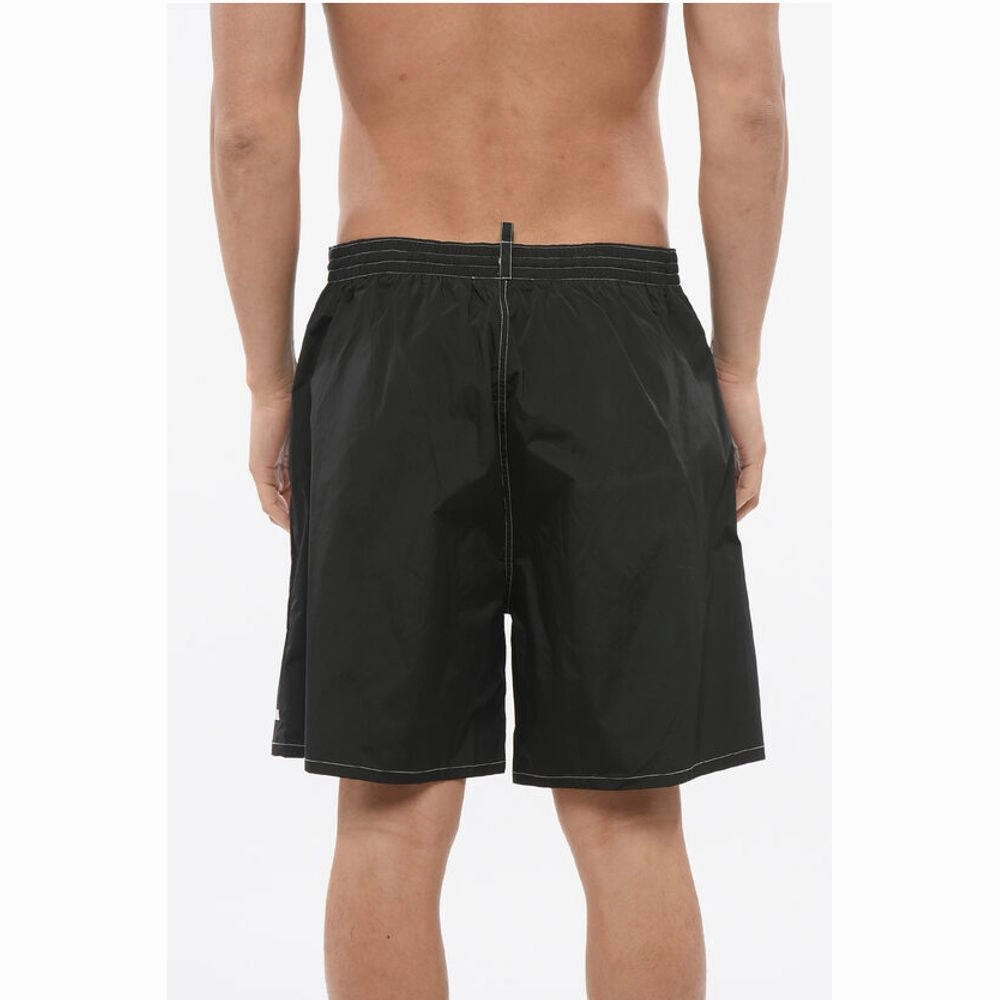 Dsquared Swimshorts with Multicolored Men's Print