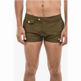 Dsquared Zip Closure Swim Men's Shorts