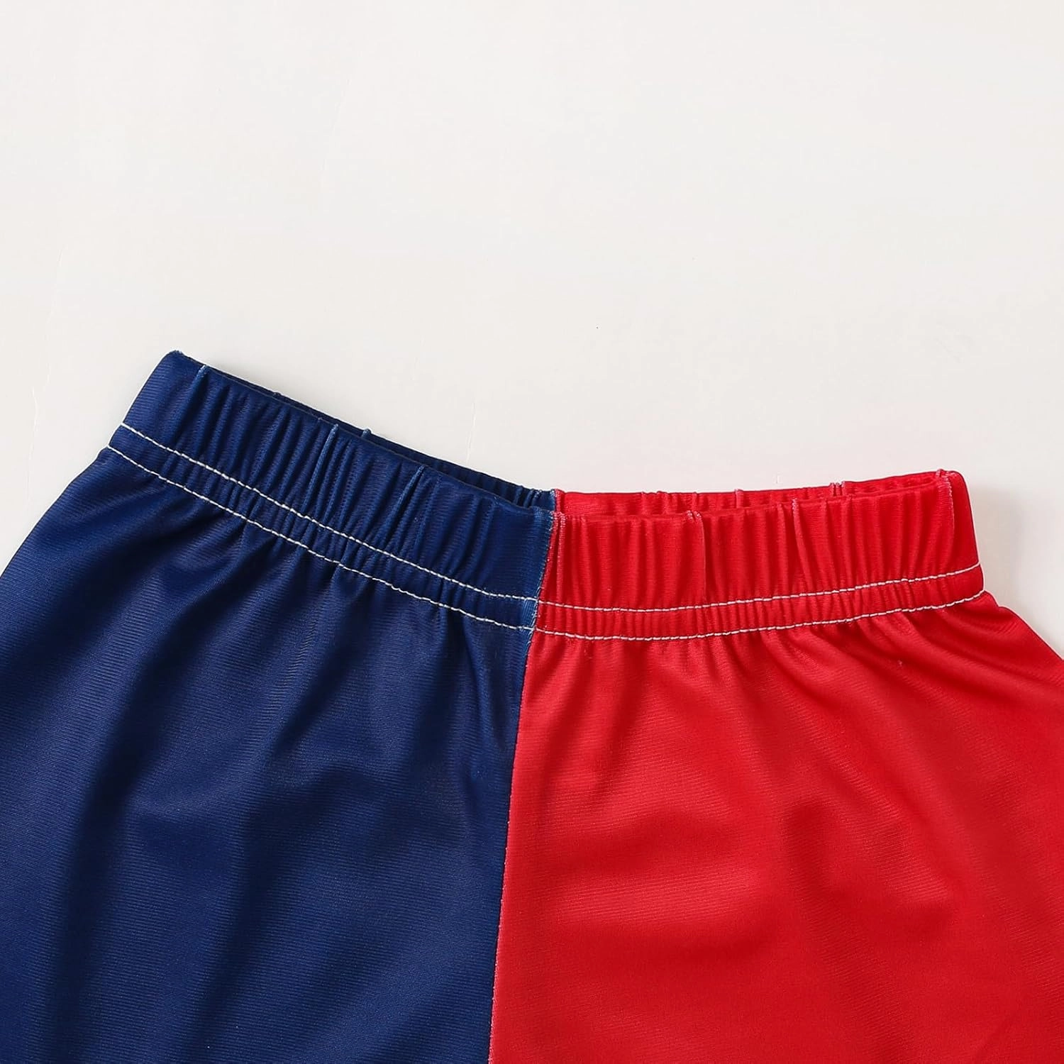 DuAnyozu Baby Boys Swimsuit Long Sleeve Rash Guard Swimwear Baby Boy Swim Trunk with Hat Toddler 4th of July Bathing Suit