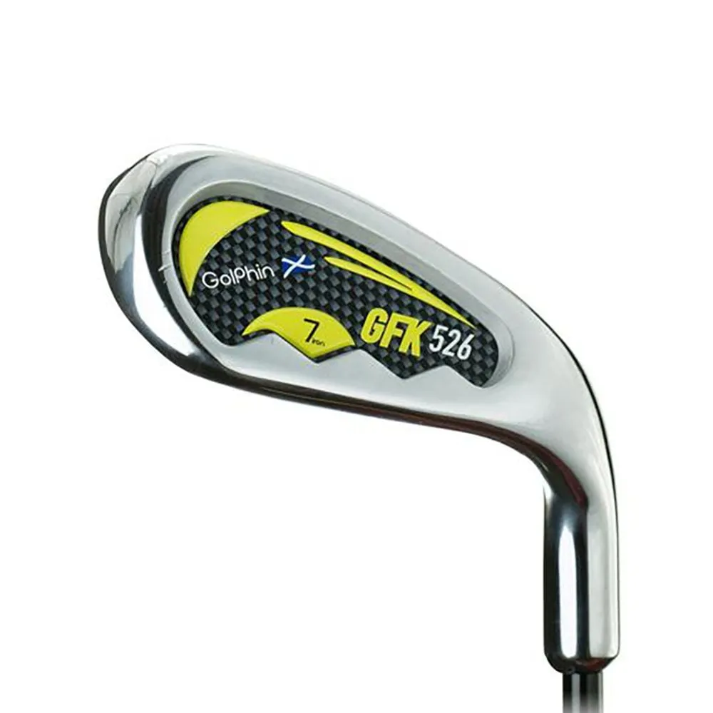 GolPhin GFK 526 Junior 5-Piece Package Set (Ages 5-6) - Lime Green, Recycled golf balls, Golf stand bag