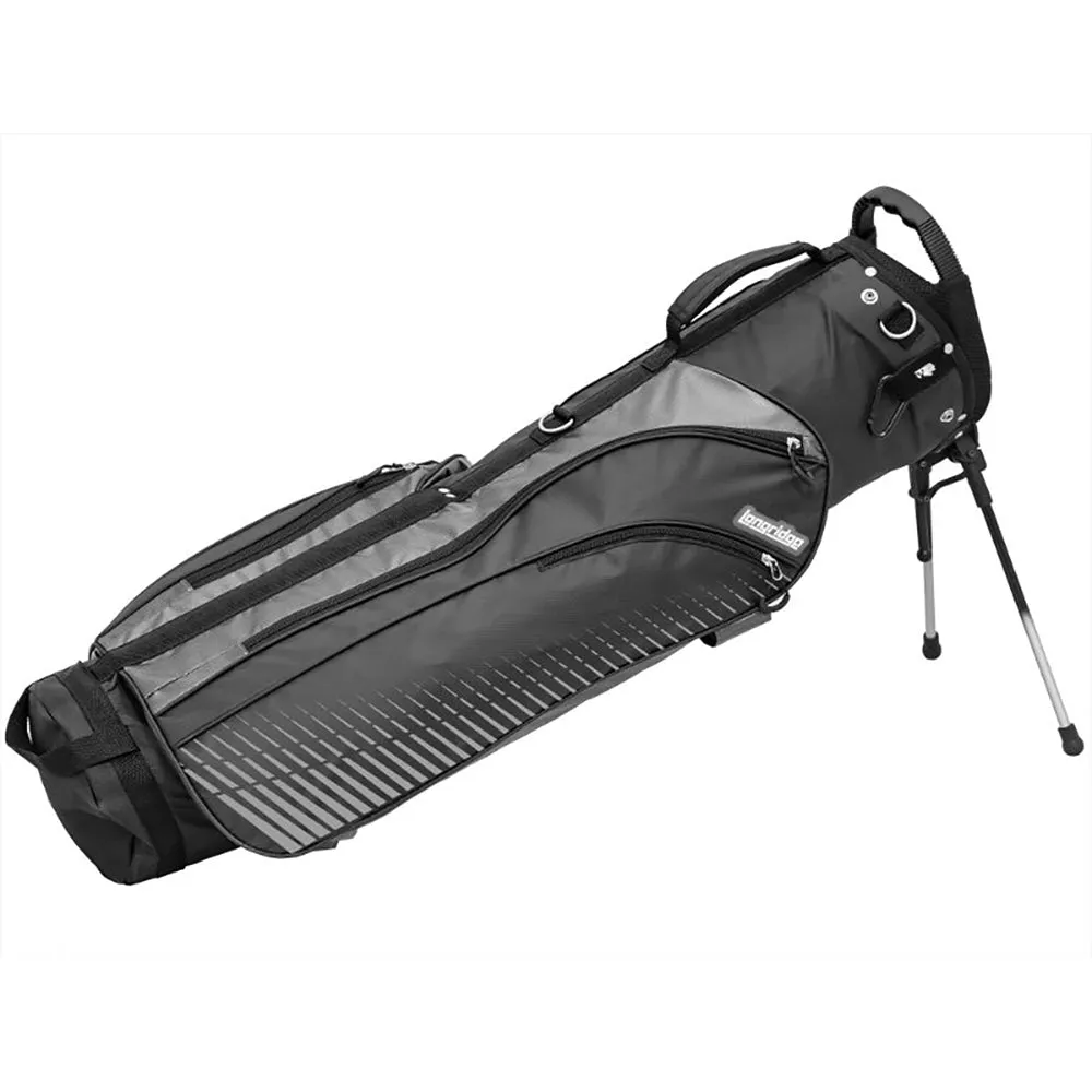 Editor-Loved Longridge 7" Tri Lite Sunday Carry Bag - Black/Silver Act Fast, Left-handed golf clubs, Cobra AeroJet driver