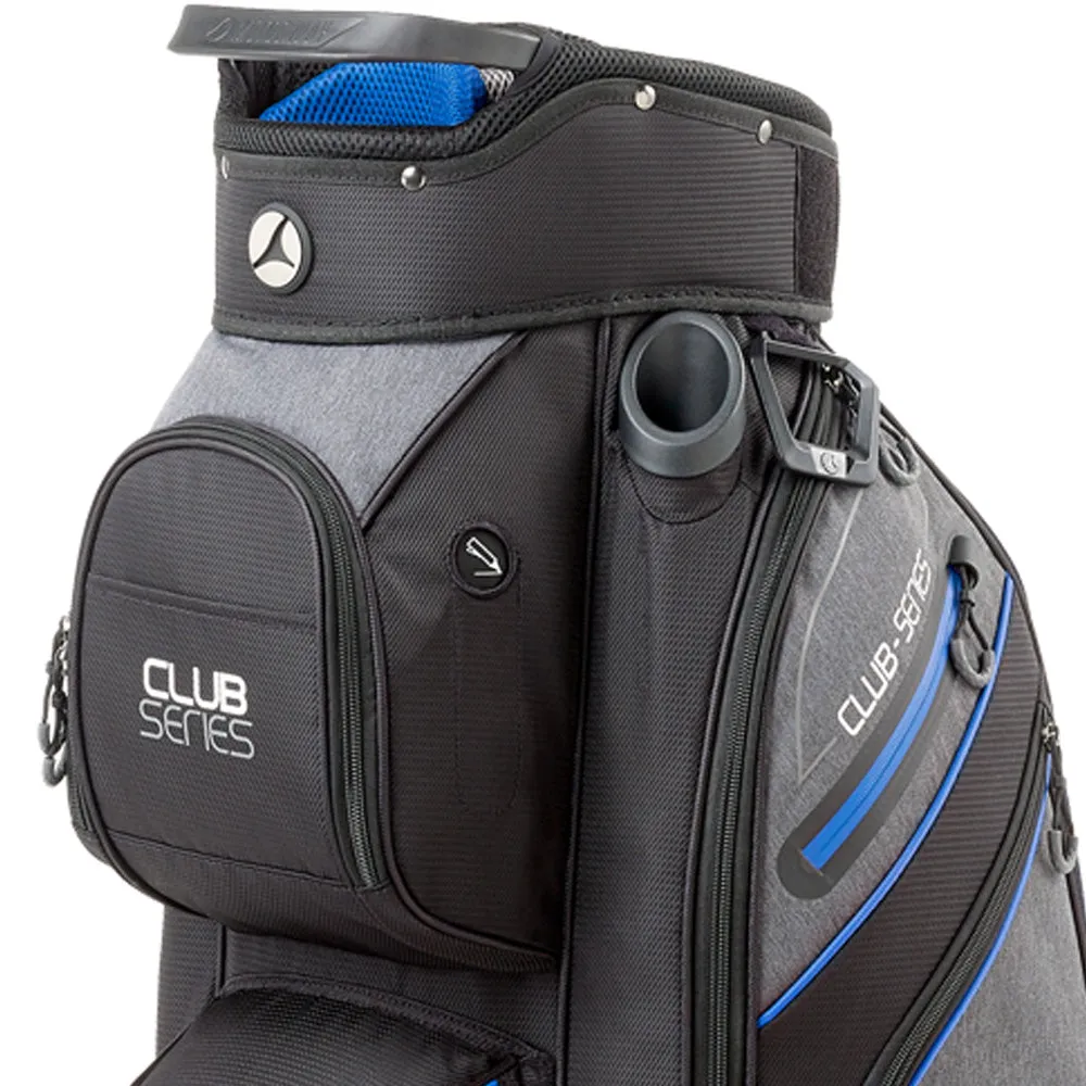 Motocaddy Club Series Cart Bag - Black/Blue, Callaway golf set, Funny golf gifts, Golf hitting mat