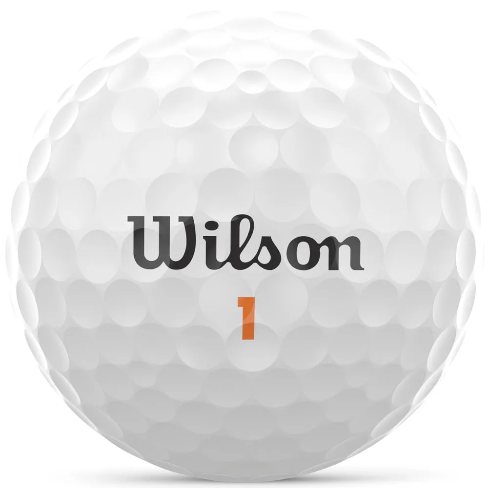 Wilson Tour Velocity Distance Golf Balls - White - 15 Pack, Golf ball stamp kit, Golf organizer for car, Golf club sets under $500