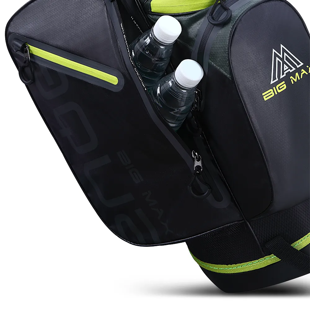 Big Max Aqua Seven G Waterproof Stand Bag - Forest Green/Black/Lime, Cheap golf equipment, MOI golf club technology, Golf club fitting near me