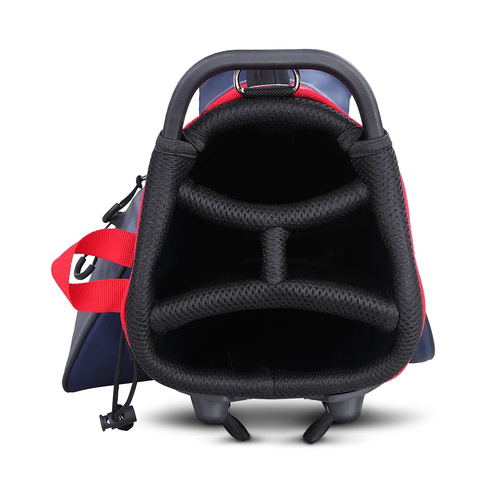 Big Max Dri Lite Seven G Stand Bag - White/Navy/Red, Golf ball finder glasses