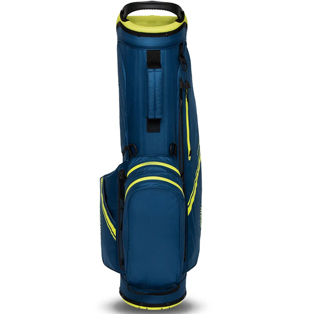 Callaway Chase 14 Dry Waterproof Stand Bag - Navy/Florescent Yellow, Golf ball retriever