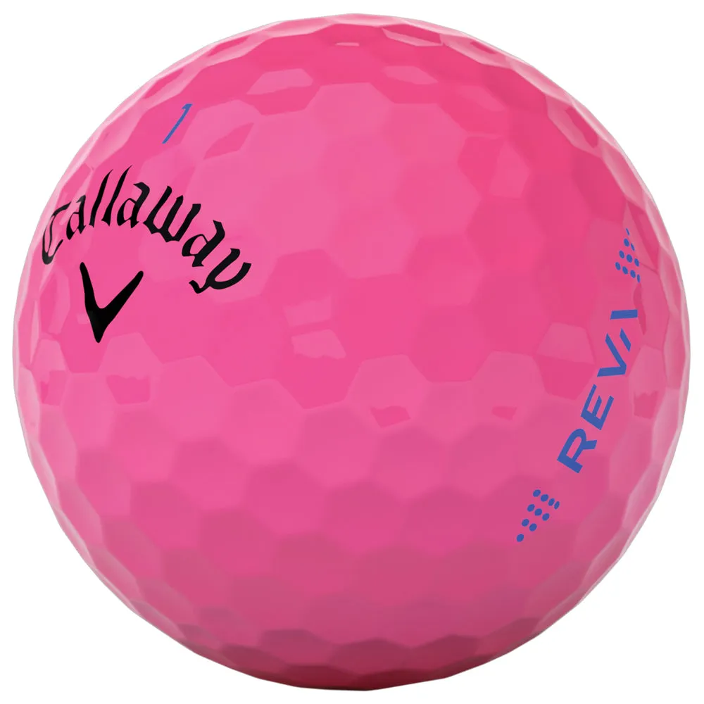 Callaway Ladies Reva Golf Balls - Pink - 12 Pack, Golf club head covers, Golf club regripping kit