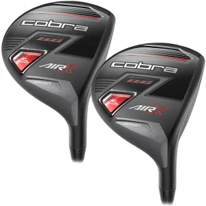 Editors Choice Cobra Air-X Fairway Wood (x2) Clubset Newly Launched, Golf alignment sticks, Golf gear for seniors, Black Friday golf deals