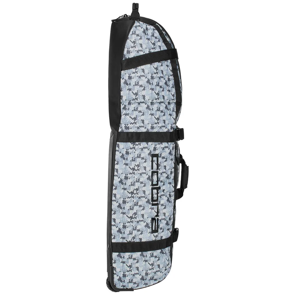 Cobra Crown C Rolling Club Bag - Winter Snake Camo, MOI golf club technology