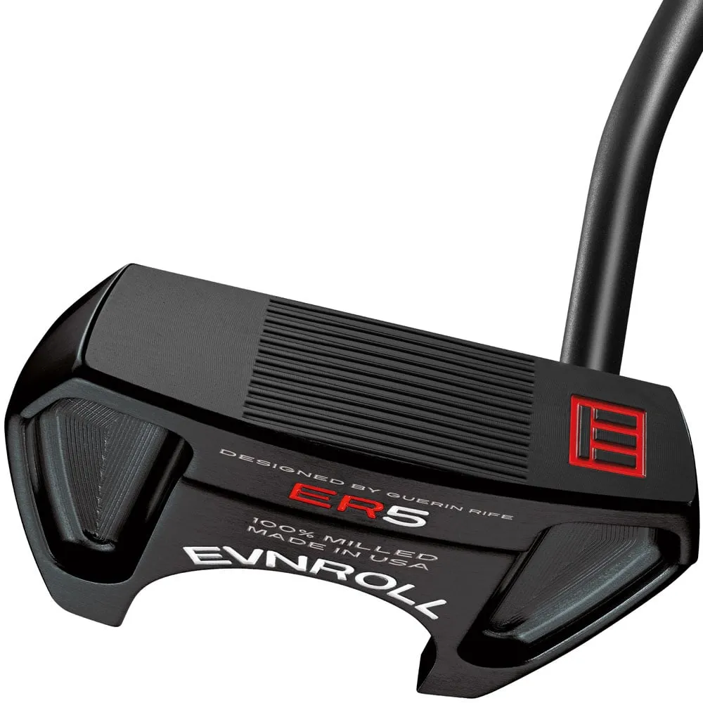 Evnroll ER5 Black Hatchback Mallet Putter, Forged vs cast irons, Soft feel golf balls