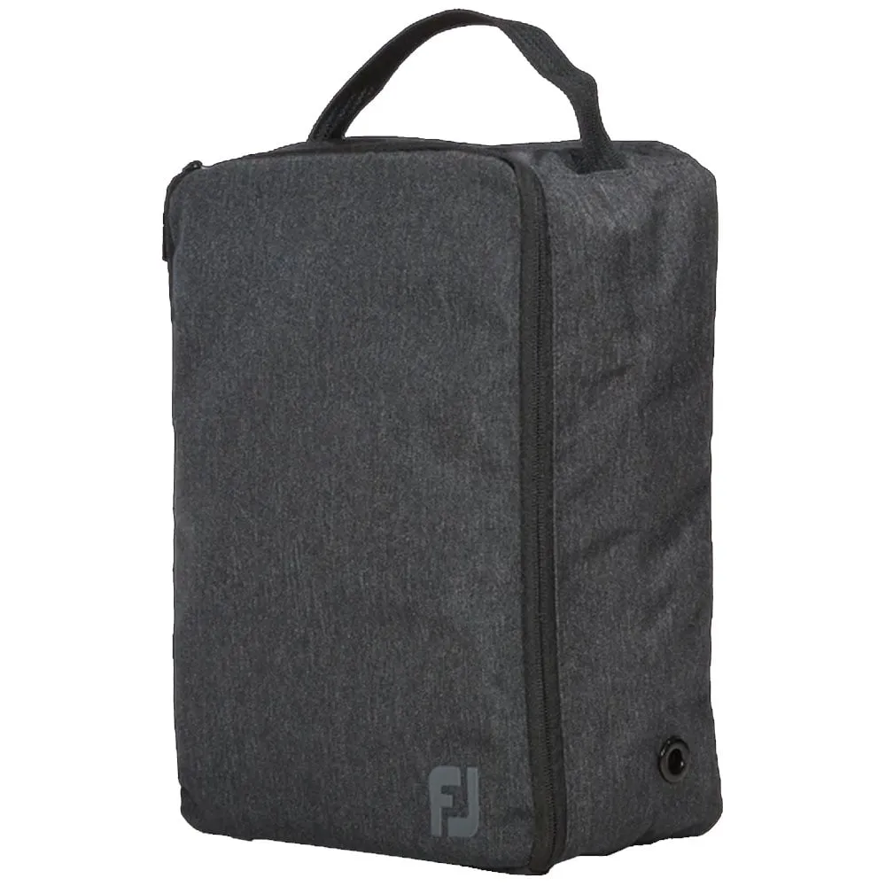 FootJoy Shoe Bag - Heather Charcoal, Golf club fitting near me, Shot tracking golf sensor, Golf simulator for home