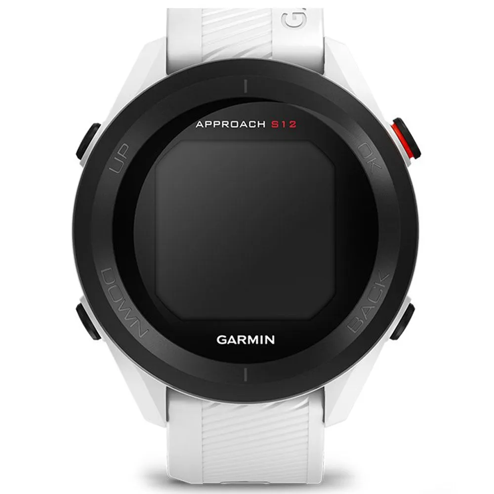Garmin Approach S12 Golf GPS Watch - White, Golf balls for distance, Golf gear for tall men, Cadet size golf gloves