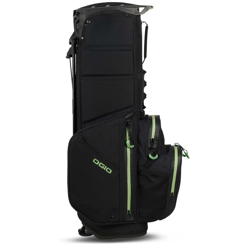 OGIO All Elements Waterproof Stand Bag - Black, Golf cart cup holder