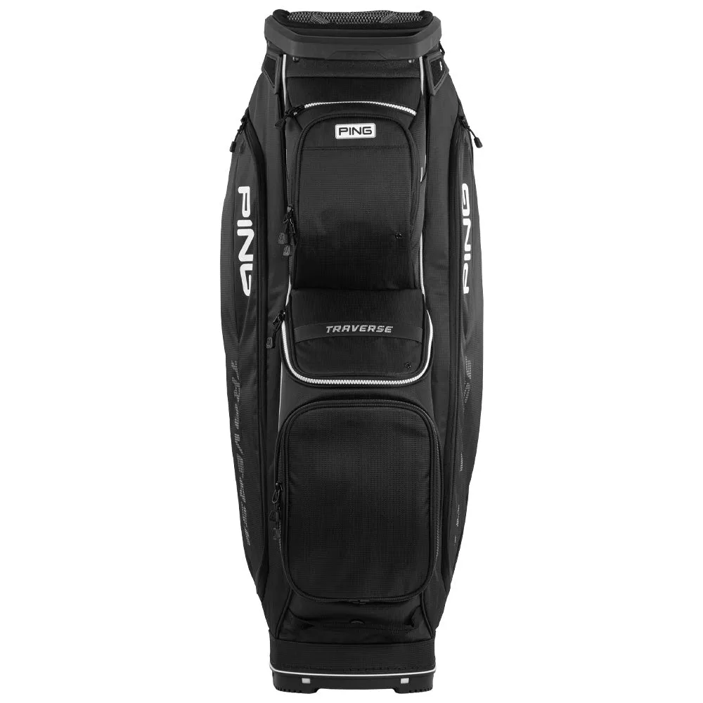 Ping Traverse 244 Cart Bag - Black, Golf elbow brace, XXL golf gloves