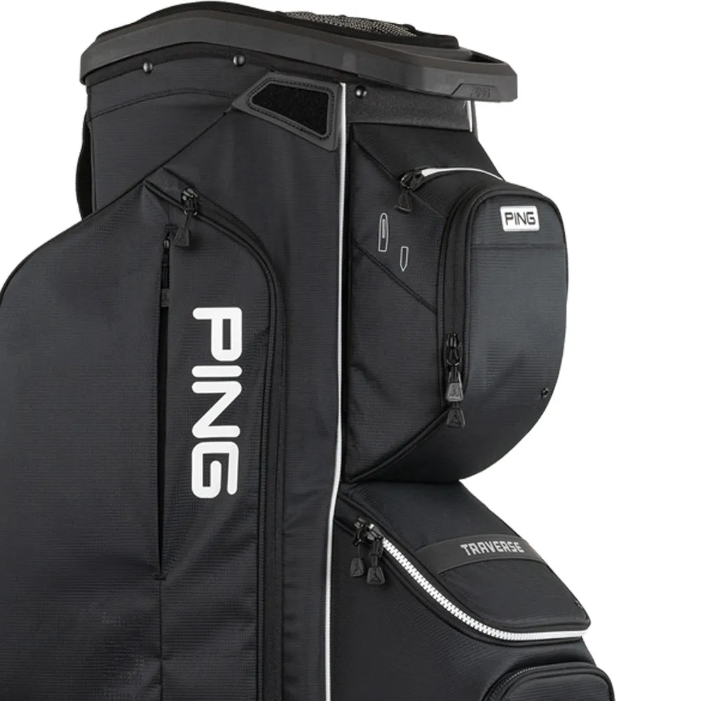 Ping Traverse 244 Cart Bag - Black, Best golf gifts 2024