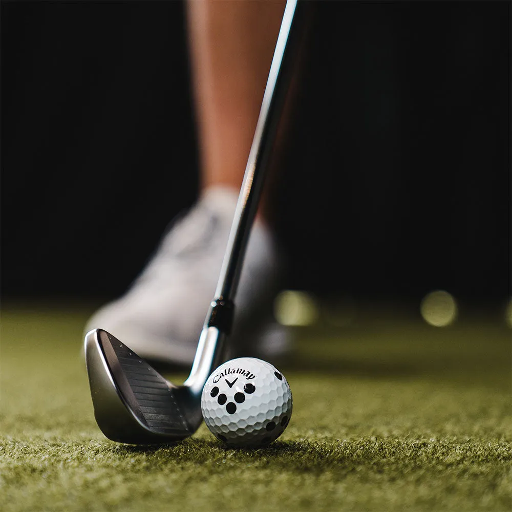 Rapsodo MLM2 Pro Launch Monitor & 3 Callaway Chrome Soft X Golf Balls, Portable golf net, Custom golf clubs