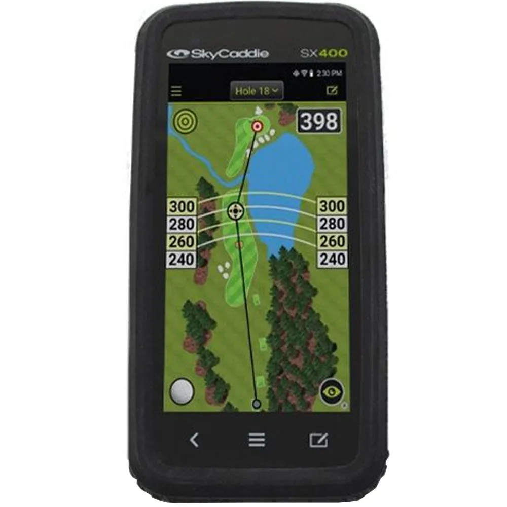 SkyCaddie SX400 Silicone Skin Protector, Golf bag cooler pocket, Soft feel golf balls