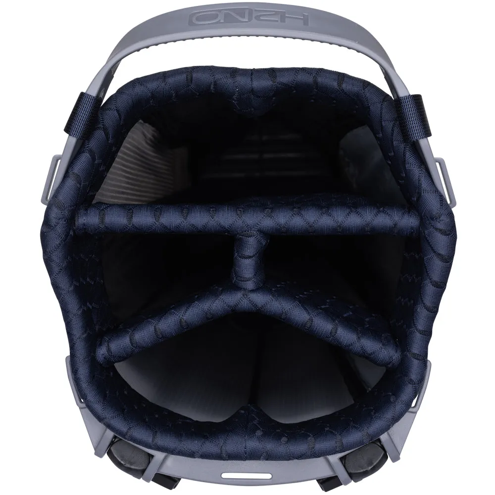 Sun Mountain H2NO Lite Waterproof Stand Bag - Cadet/Nickel, Titleist TSR3 driver, Bluetooth golf speaker