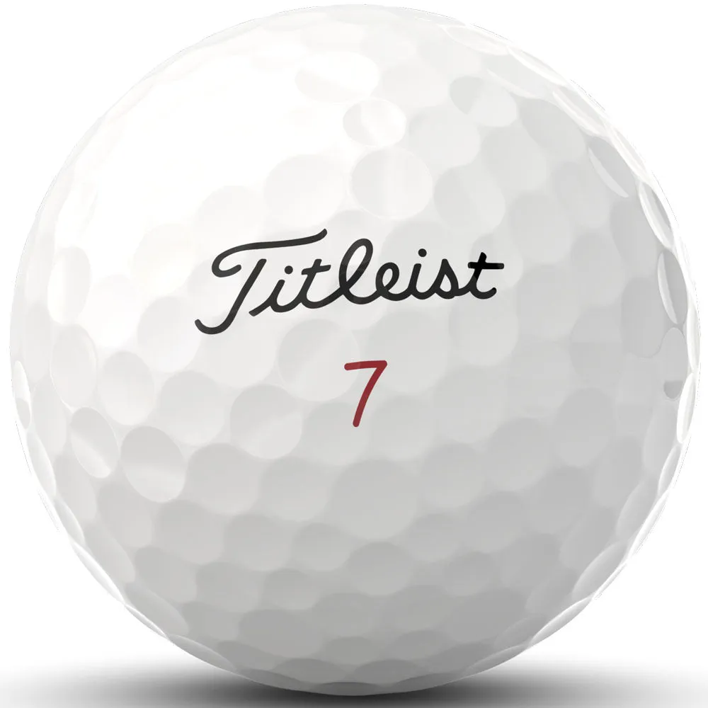 Titleist Pro V1x High Number Golf Balls - White - 12 Pack, Biodegradable golf balls
