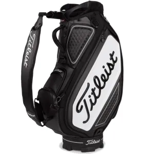 Editor's Choice Titleist Series Tour Bag - Black/White Unlock the Deal, Golf club head covers, Golf travel case