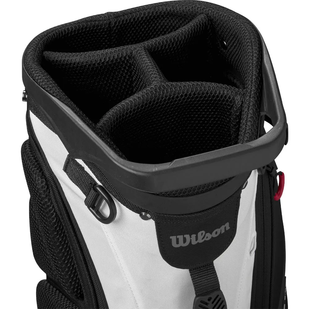 Wilson Exo Lite Stand Bag - Dynapower, Golf hybrid club, Yellow golf balls, Golf wedges 52 degree