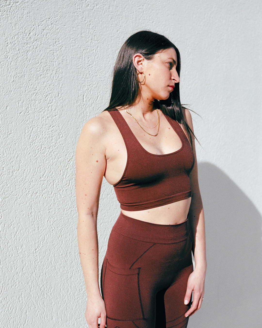 ELATED Bra Top | Maroon
