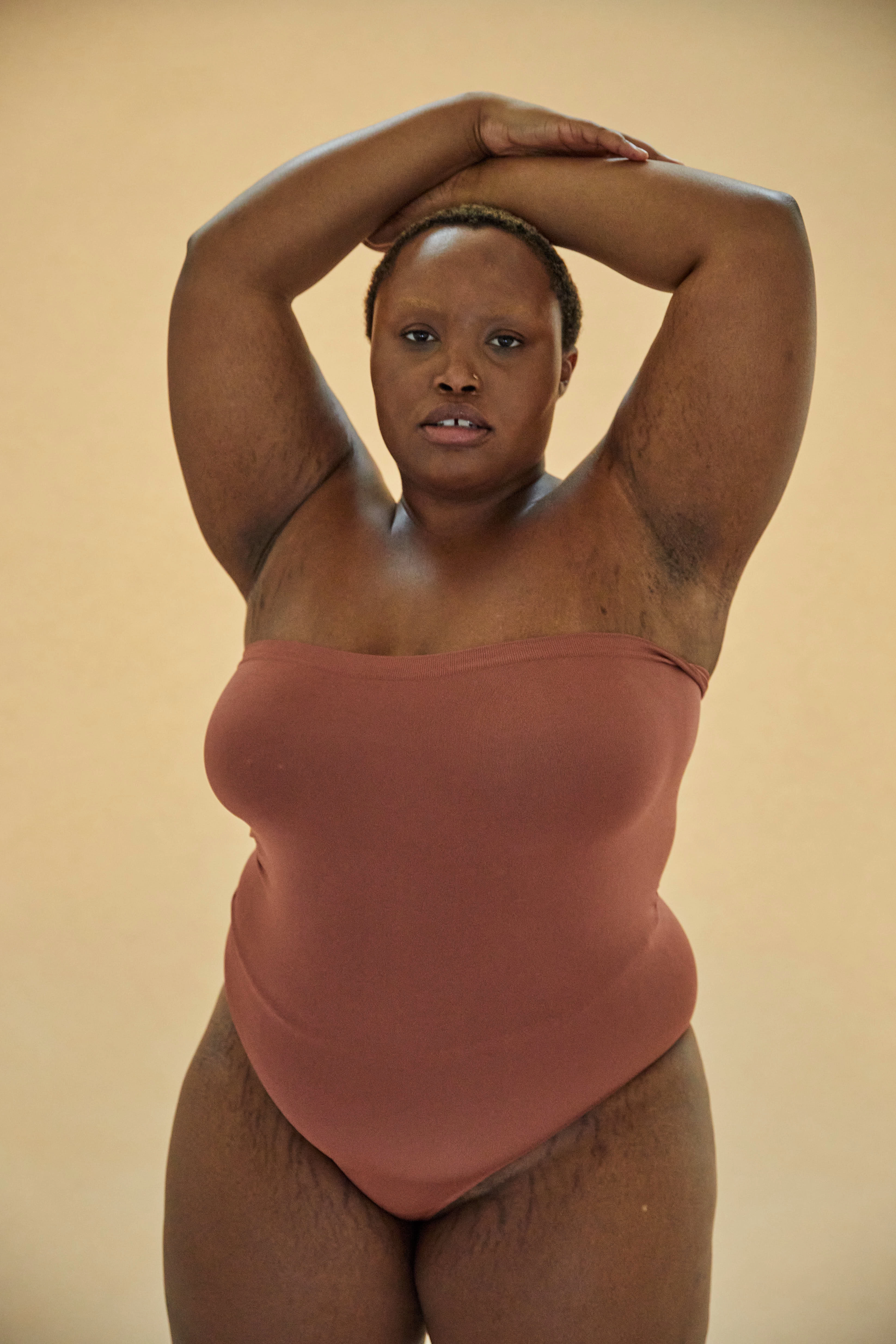 ENERGISED Body Swimsuit | Rusty Pink