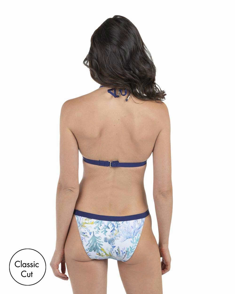 Envy Push Up Banded String Bikini Top & Banded Bottom