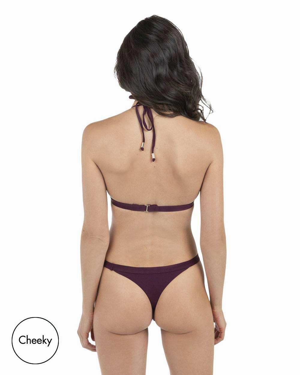 Envy Push Up Banded String Bikini Top & Banded Bottom