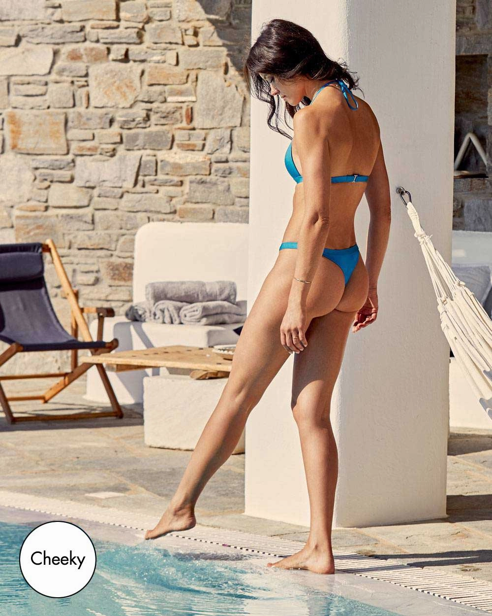 Envy Push Up Banded String Bikini Top & Banded Bottom