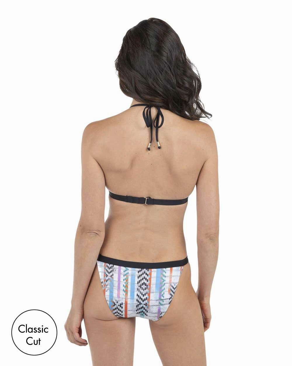 Envy Push Up Banded String Bikini Top & Banded Bottom