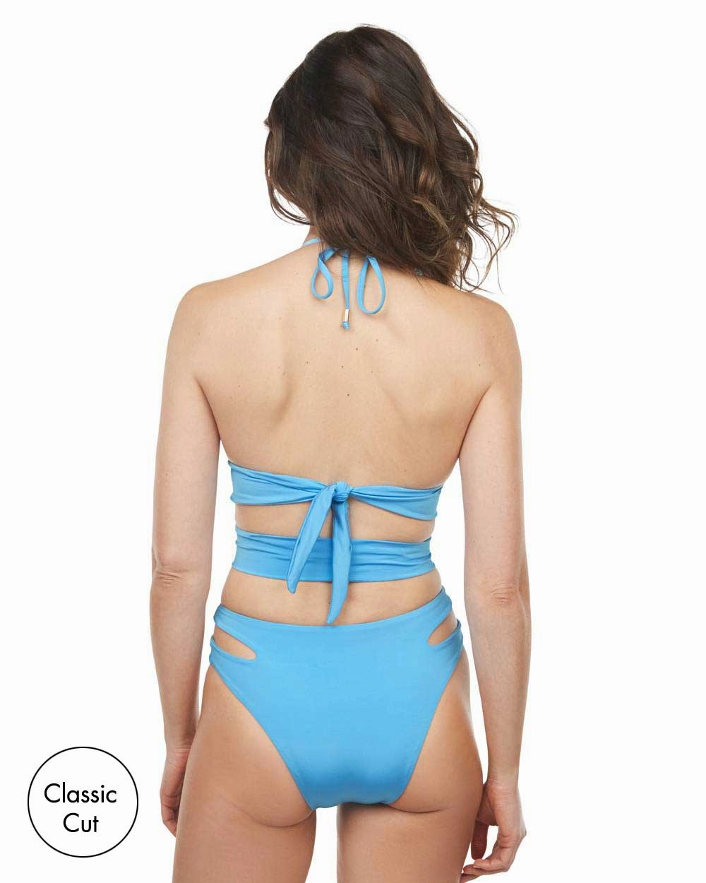 Envy Push Up  Cutout Swimsuit Top & Cutout High Leg Bottom