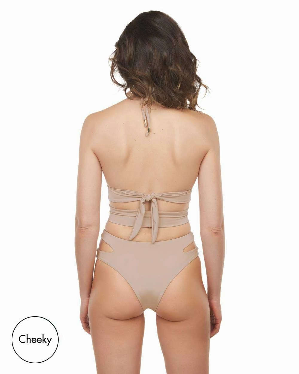 Envy Push Up  Cutout Swimsuit Top & Cutout High Leg Bottom