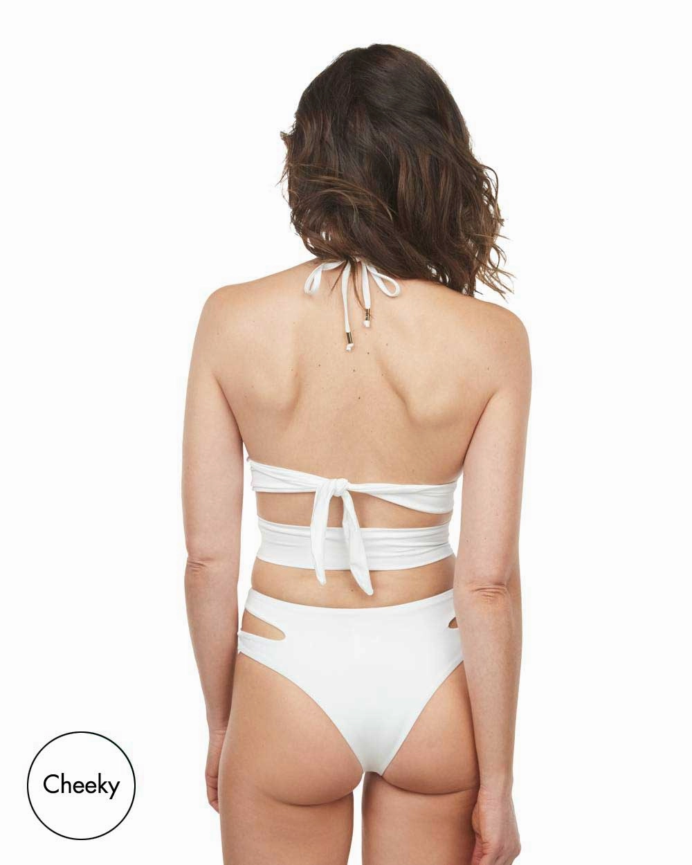 Envy Push Up  Cutout Swimsuit Top & Cutout High Leg Bottom