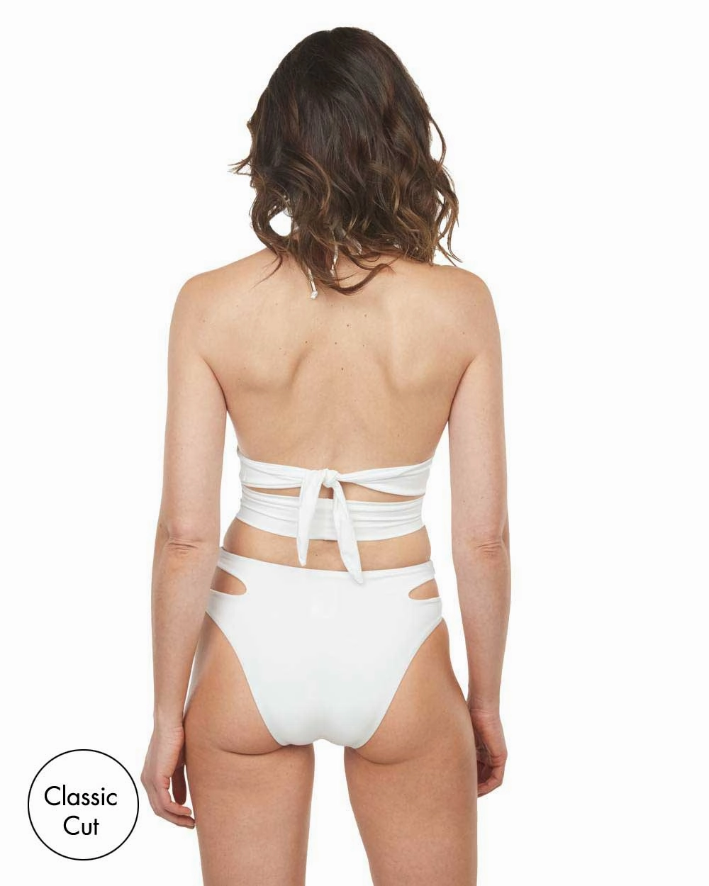 Envy Push Up  Cutout Swimsuit Top & Cutout High Leg Bottom