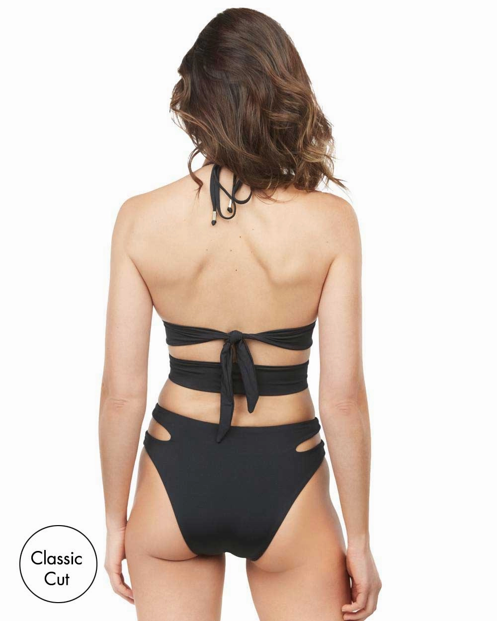 Envy Push Up  Cutout Swimsuit Top & Cutout High Leg Bottom