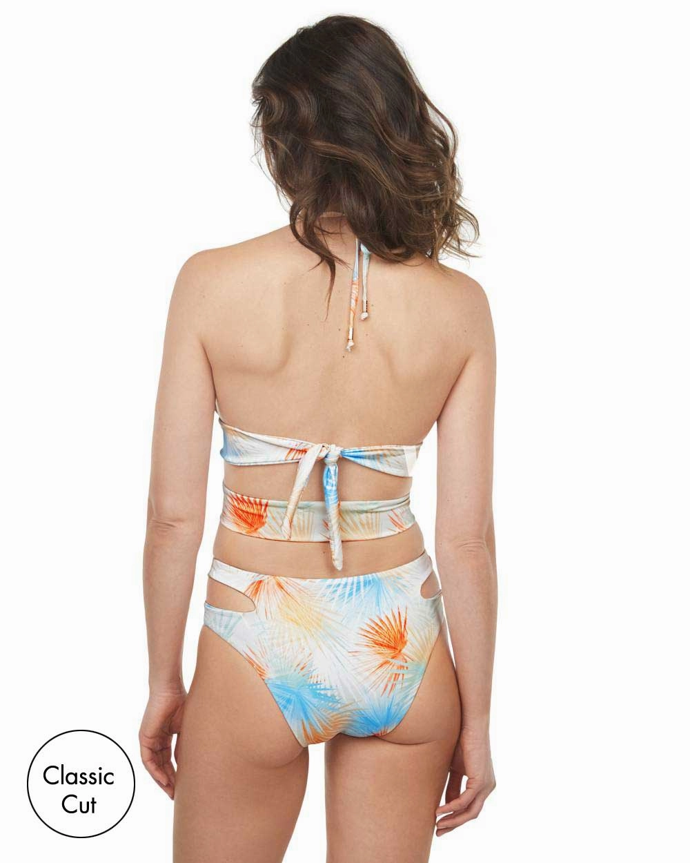 Envy Push Up  Cutout Swimsuit Top & Cutout High Leg Bottom