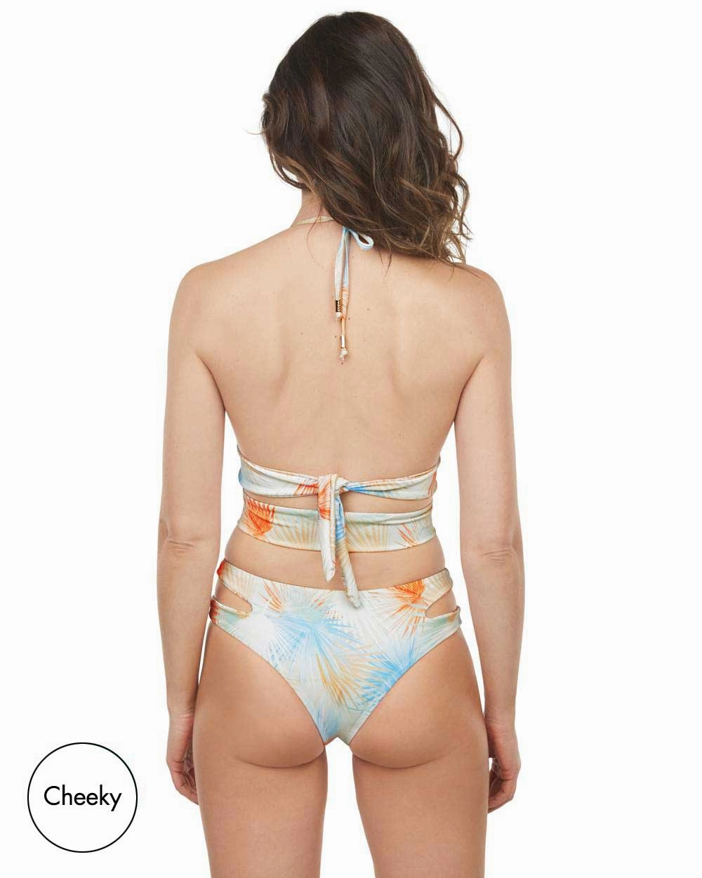 Envy Push Up  Cutout Swimsuit Top & Cutout High Leg Bottom