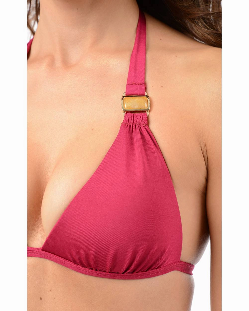 Envy Push Up  Natural Stone Halter & Scoop Swimsuit