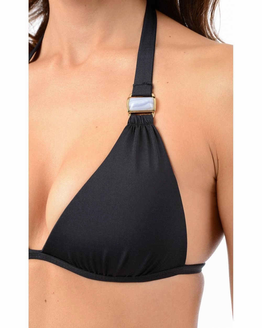 Envy Push Up  Natural Stone Halter & Scoop Swimsuit