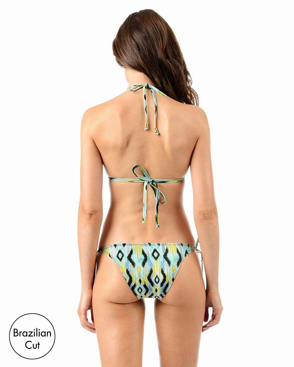 Envy Push Up  Print String Bikini
