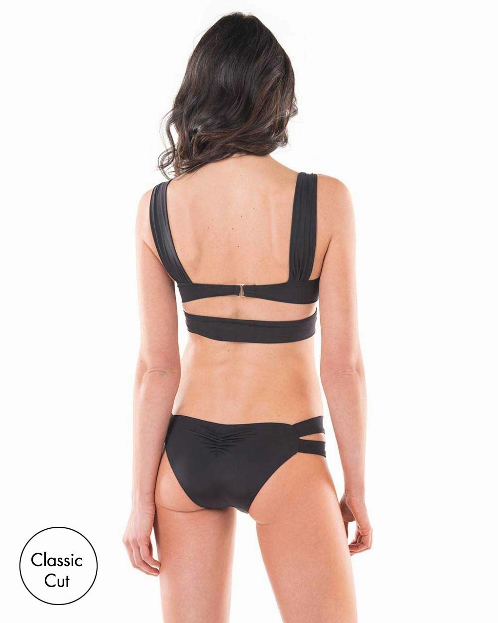 Envy Push Up  Shirred Wrap Swimsuit