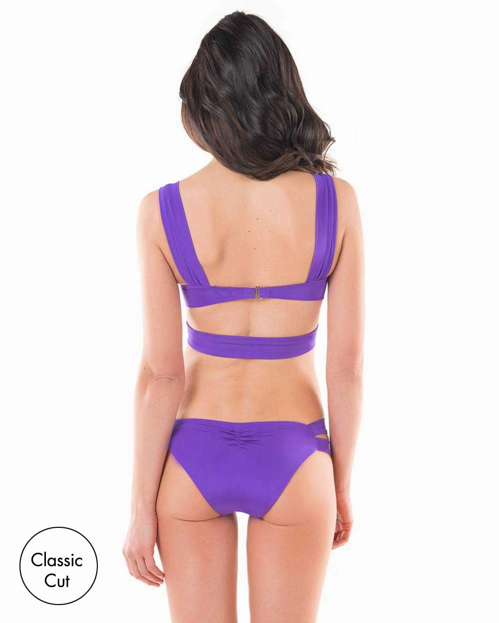 Envy Push Up  Shirred Wrap Swimsuit