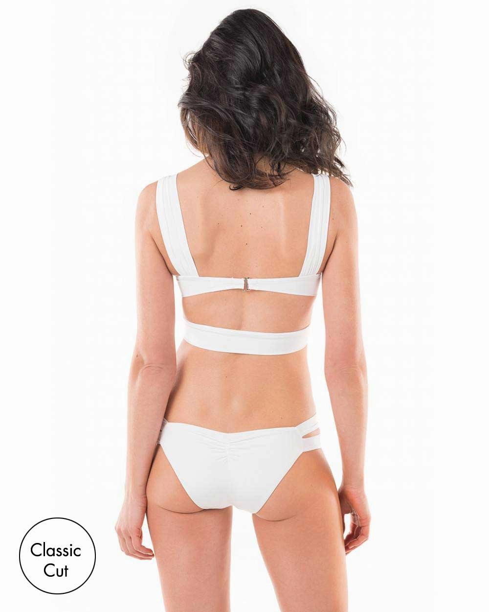 Envy Push Up  Shirred Wrap Swimsuit